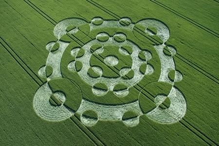 Complex crop circles