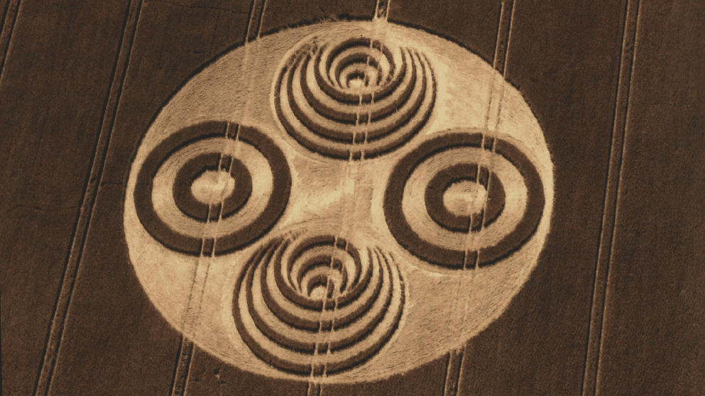 wide crop circle