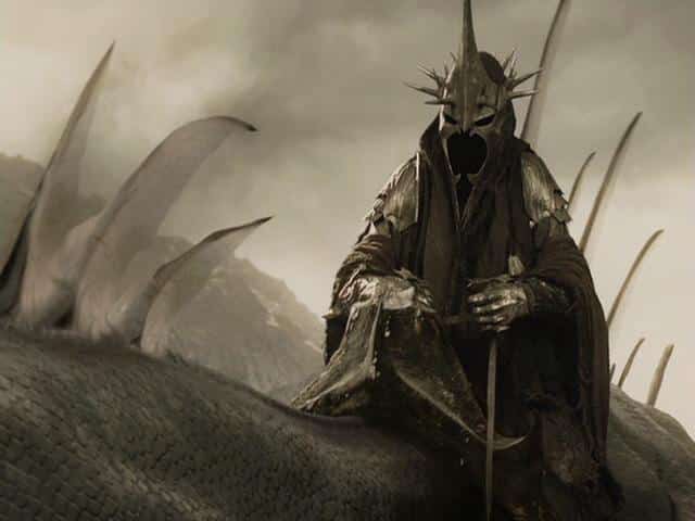 Terrifying literary Monster Nazgul wringwraith