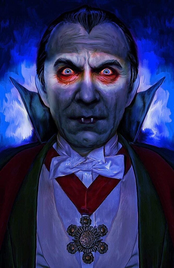 terrifying monster dracula