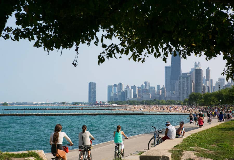 Lakefront Trail chicago