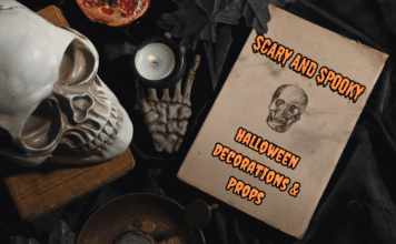 Scary and Spooky Halloween Decorations Props