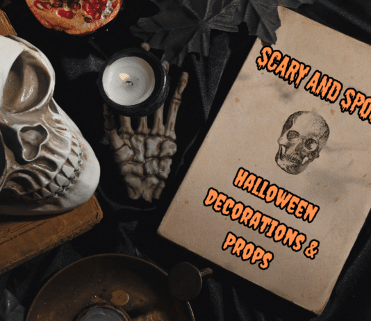 Scary and Spooky Halloween Decorations Props
