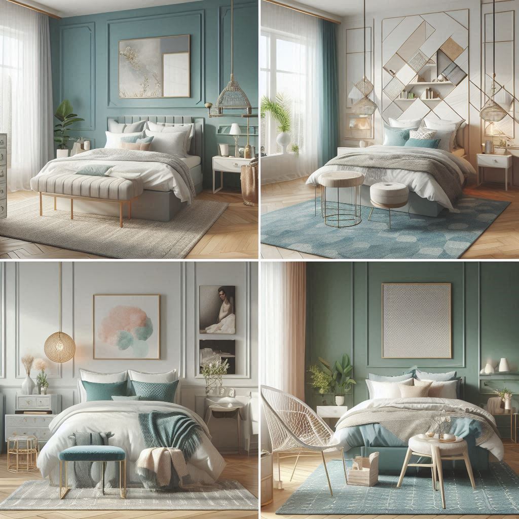 Calm and Neutral Color Palette bedroom