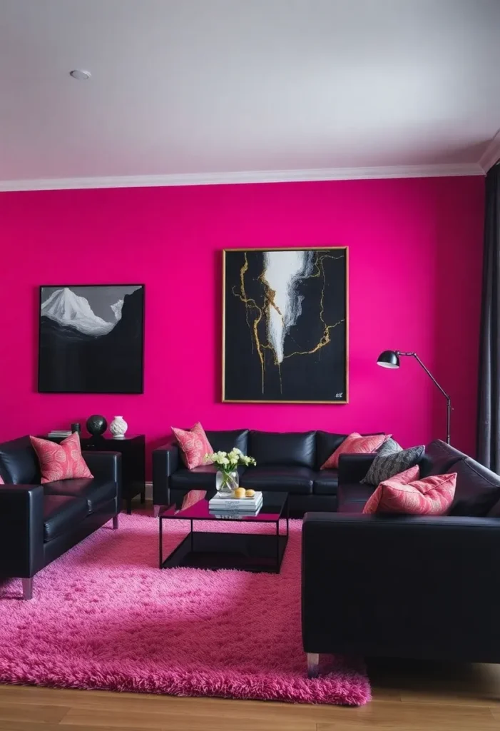 Hot Pink and Black For the Fearless