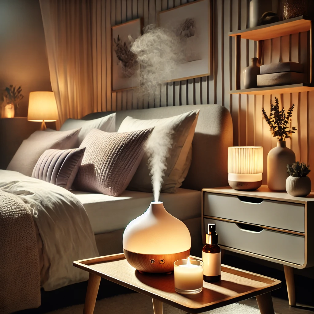 aromatherapy sleep friendly bedroom