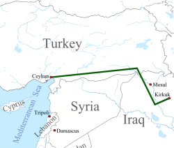 Iraq-Turkey Pipeline (ITP) &ndash; via Ceyhan Port
